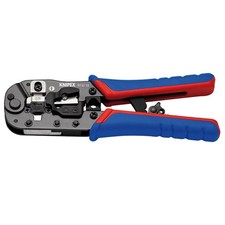 Image of KNIPEX 97 51 13 SB Crimping Pliers for RJ45 Western plugs, 190mm