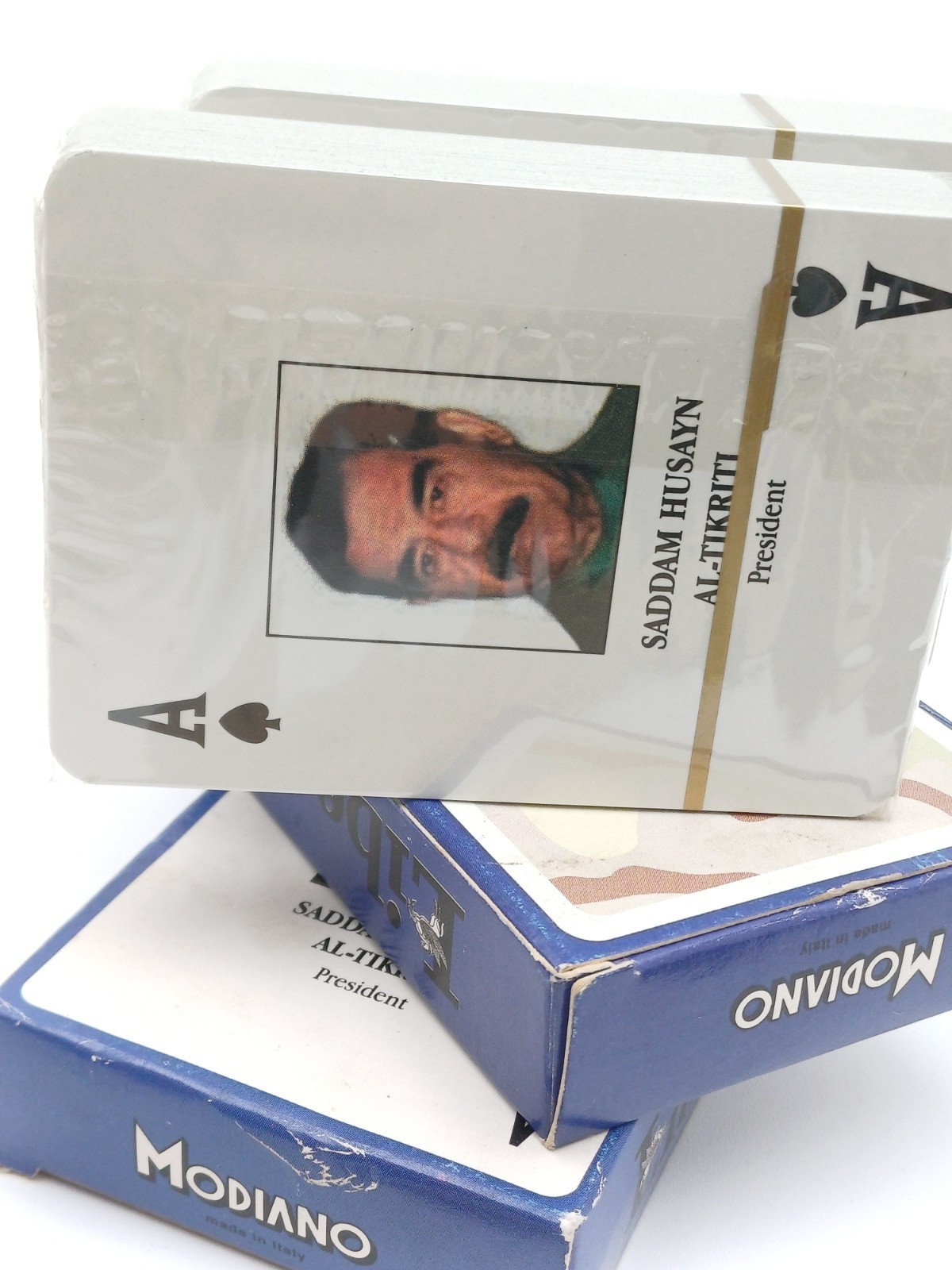 MONDIANO LIBERO - CARTE DA GIOCO LOTTO 2 MAZZI CON PERSONAGGI RICERCATI