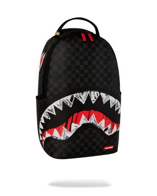 Sprayground Midnight Shadow Backpack🔥New Black Bookbag Large
