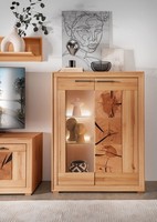 Highboard Schrank 103X135Cm Massivholz Buche Kernbuche GeöLt NEU Ovp!!