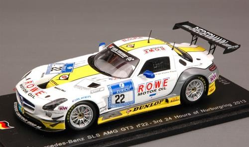 1:43 Spark Mercedes Sls Amg Gt3 N.22 3Rd Nurburgring 2013 SG079 Modellbau-image