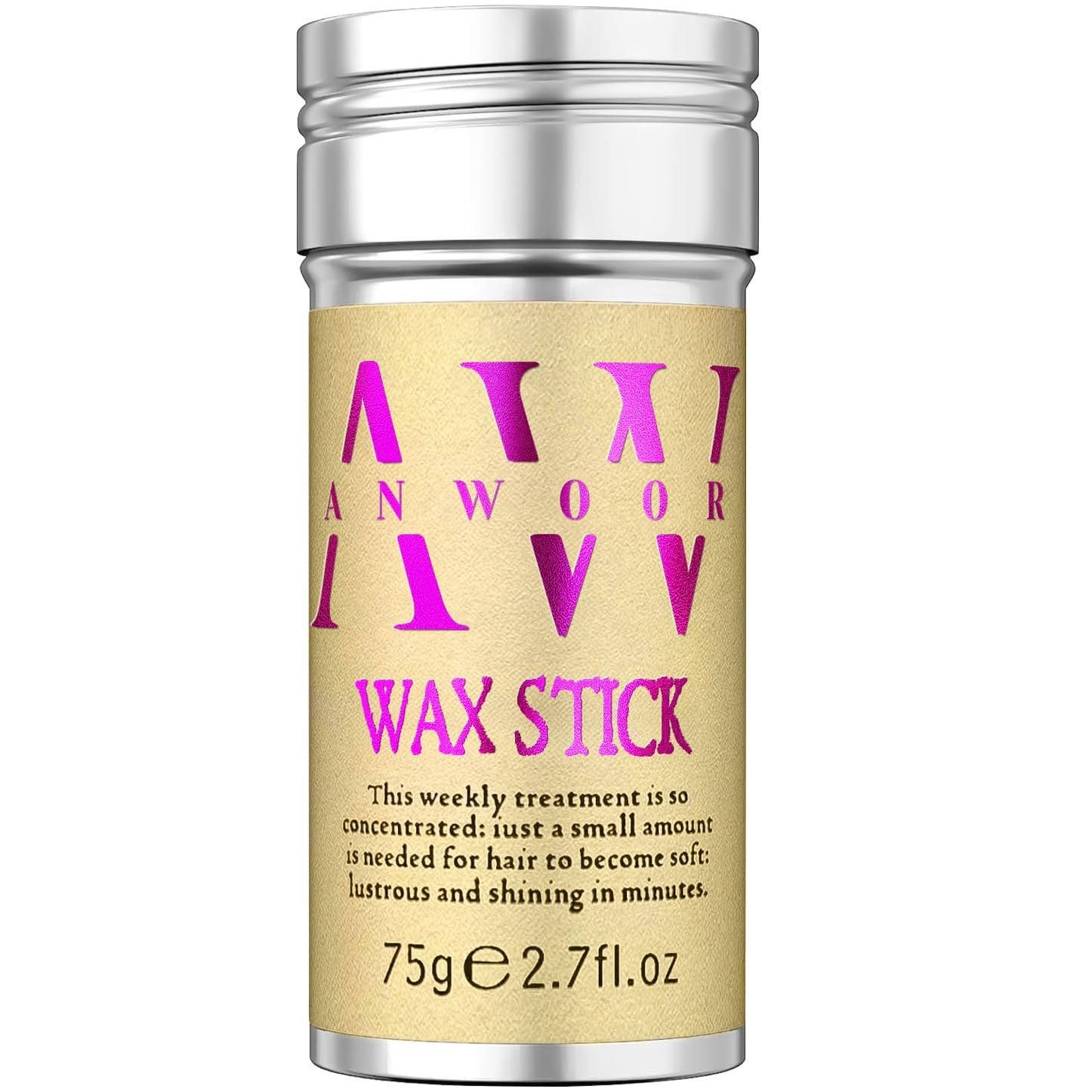 AnWoor Stick Cera Capelli Pomata per lo Styling di Parrucche Capelli Volanti
