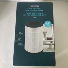 Homedics AP-T20FLA Air Purifier Replacement Filter  AP-T20 HEPA 3-1 Filtration