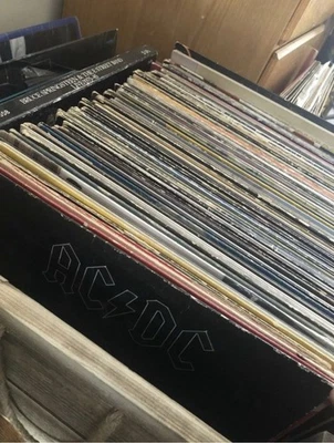 25 Random Used Record Albums LPs Mystery Box Lot Vinyl Records FREE SHIPPING • 39.99$