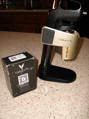 Coravin Limited Edition II Wine Preservation System w/ Base & 6-Cartridges