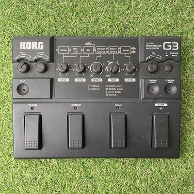 Korg G3 Gitarre Multi-Effekt-Pedal Performance Prozessor. Ohne Kabel (B267)