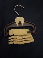 MCM Vintage Shirt Figure Tie Organizer Rack Hanger For Necktie Scarf Belt