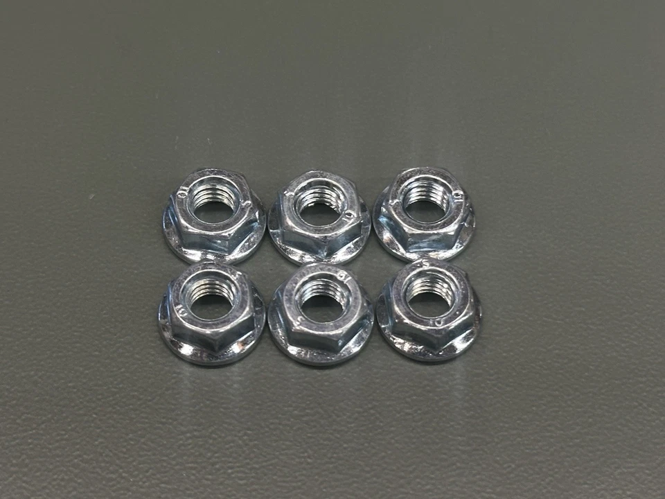 Комплект крепежных гаек для стекла крыши Sunroof Moon 1996-1999 Toyota RAV4 6x - Изображение 2 из 3