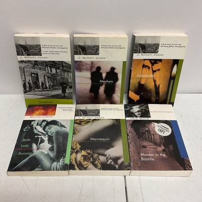 Lot Of 6 Soho Crime TPB Books: Janes, Cara Black Signed! Limon, Mayhem, Sandman