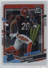 2023 Panini Donruss Optic Rated Rookie DJ Turner #220 1cw6