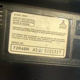 Atari 7800 ProSystem Home Console Bundle, RF, Pause Button, Pole Position II