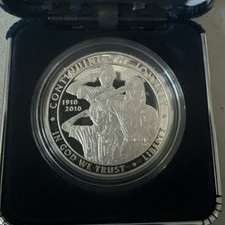 2010 Boy Scouts of America Centennial Proof SILVER Dollar