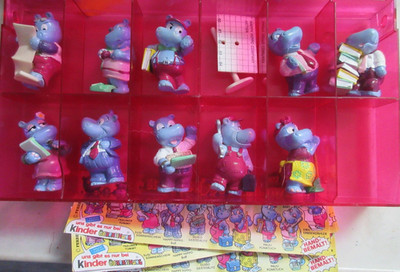 Kinder Ferrero Surprise Eggs figures Happy Hippo Company Authentic Germany