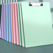 A4 & Foolscap PVC Clipboard Clip Board – Filing Writing Pad Holder School Office