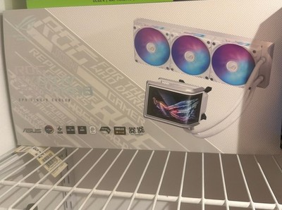 Unused ASUS ROG Ryuo IV ARGB White 360mm AMD/Intel Gaming Liquid CPU Cooler