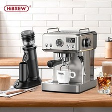 HiBREW H10A & G3 Set Semi-Auto Espresso Machine • 20Bar Pump • 58mm Portafilter
