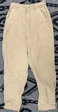 NEW Everlane Utility Barrel Pants Cotton Butt Boosting Size 00 Khaki