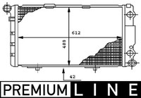 Mahle KüHler WasserküHler MotorküHler FüR Mercedes Saloon E-Klasse W124 S124