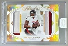 Michael Penix Jr 2024 Panini Flawless Debut Duals RC Patch 9/15 JERSEY # SEALED