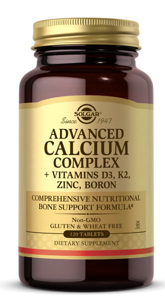 Advanced Calcium Complex 120 Tablets Solgar
