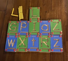 Lakeshore Learning Woodern Alphabet Letters Magnetic