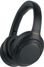 Sony WH-1000XM4 Wireless Over-Ear Headphones Black Active Noise Canceling XM4
