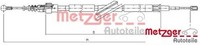 Metzger 10.7506 Seilzug FüR Feststellbremse Handbremsseil Bremsseil