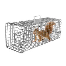 Squirrel Trap Heavy Duty Metal Humane Live Vermin Pest Animal Large Cage Catcher
