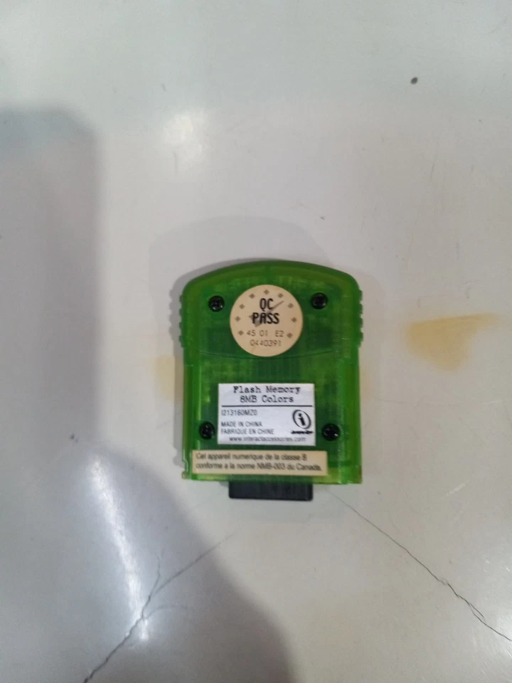 Xbox Flash Memory 8MB Green - Image 2 of 2