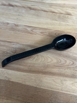 Weight Watchers Black Plastic Half Cup 1/2 Cup Measuring Spoon Scoop Ladle