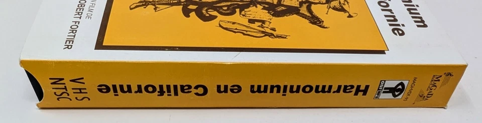 Harmonium en Californie VHS (1979) - NTSC - French - VG (Tested) - Image 4 of 4