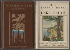 George Wharton James Lake of the Sky Tahoe High Sierras California Rare DJ