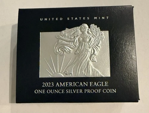 2023-W American Eagle One Ounce Silver Uncirculated Coin-NEW