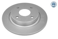 2X Meyle Bremsscheibe MEYLE-PD: Advanced Performance And Design. 715 523 0033/PD