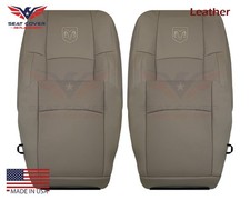 2009-2010 For Dodge Ram 1500 Laramie Front Leather Perforated Covers Tan