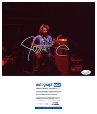 Justin Pierre 'Motion City Soundtrack' Band Signed 8x10 Photo Lead Singer ACOA
