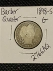 1898-S Barber Quarter  G