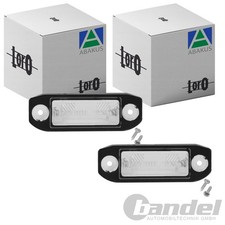 2x ABAKUS KENNZEICHENLEUCHTE passend für VOLVO C70 S40 S60 V50 XC60 XC70 XC90 |