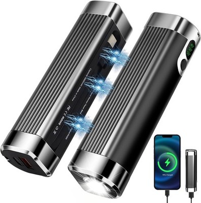 Handwärmer Wiederaufladbar 10000mAh Tragbar 3-in-1 USB Elektrisch 3 Wärmestufen