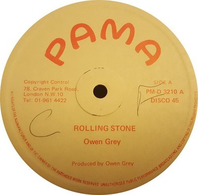 Owen Gray - Rolling Stone (12'')