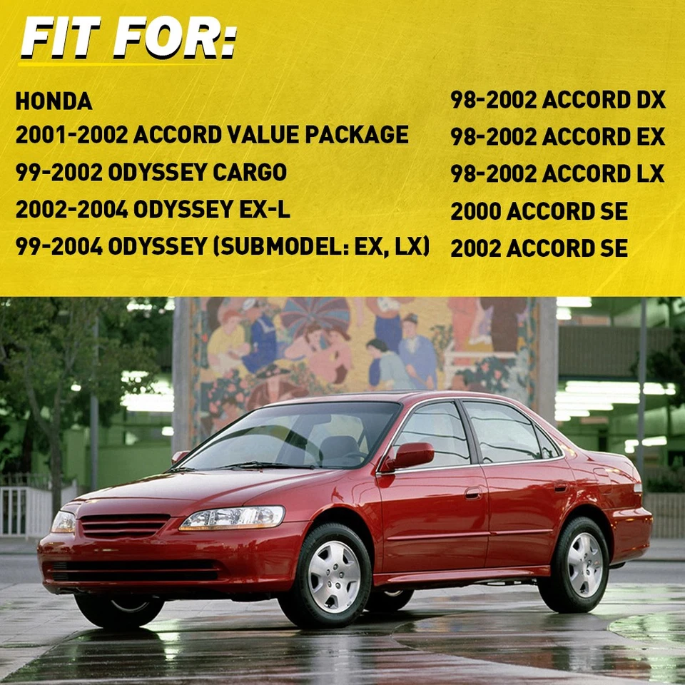 Beige Front LH&RH Inside Door Handles For 1998-2002 Accord 1999-04 Honda Odyssey Foto 2 de 4