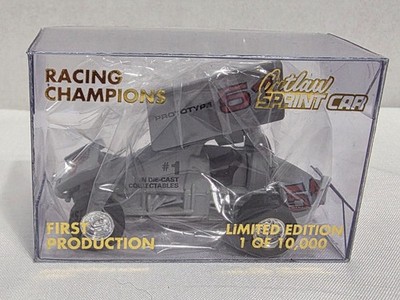 OUTLAW SPRINT CAR #51 FIRST PRODUCTION PROTOTYPE RACING CHAMPIONS 1993 LE PVC