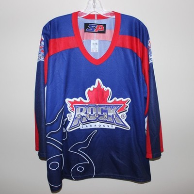 very rare vintage Starter Toronto Rock Lacrosse home jersey NLL Made in Canada