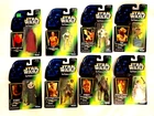 Star Wars Kenner 1996 POTF Hologram FOIL figures lot of 8 MOC Collection 1