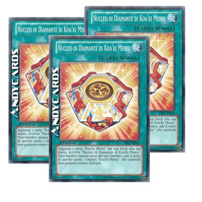 3x KOA'KI MEIRU DIAMOND CORE (Diamond Core Of) Common PRIO IT065   1Ed