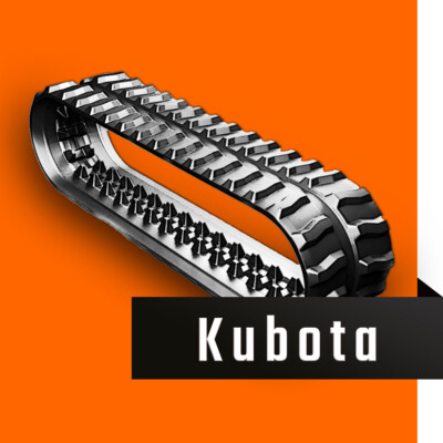 Gummiketten für KUBOTA Minibagger | Sonderpreis ab 2 Stück | Für alle Modelle