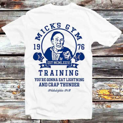 Micks Gym Boxer Boxhandschuhe Rocky Film Movie T-Shirt B562