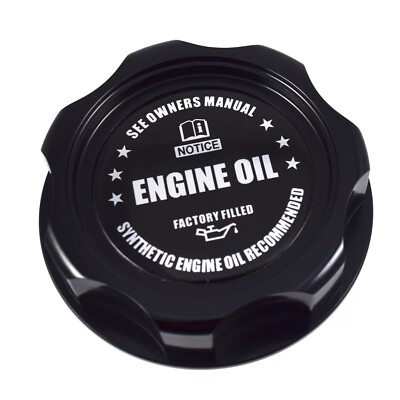 New Black Engine Oil Filler Cap For Nissan Infiniti Nismo GTR 350z 370z 240SX