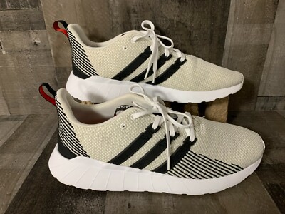 Size 14 adidas Questar Flow Cloud White Black
