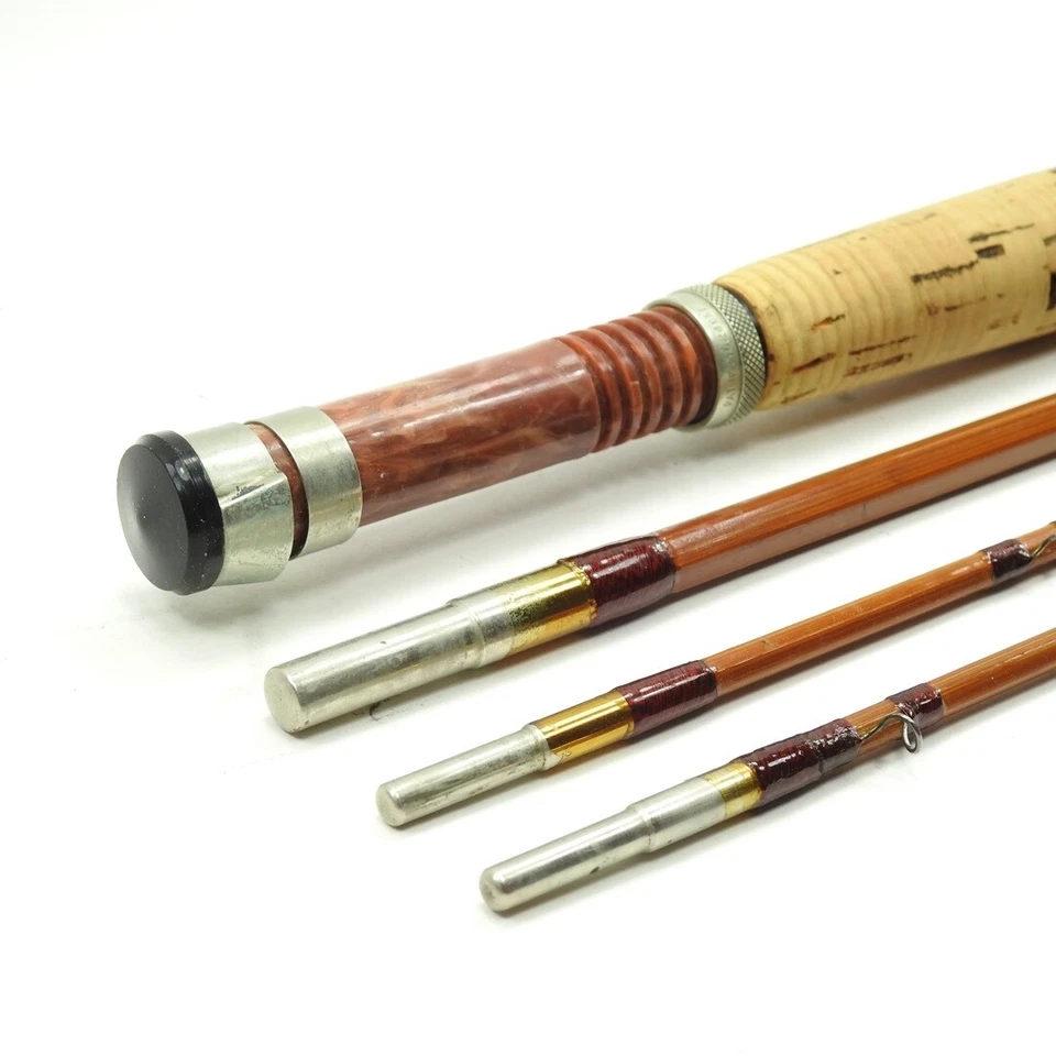 Удилище нахлыстовое бамбуковое Heddon No10. 9'. 2 3/4F. С трубкой и носком. - Изображение 3 из 4